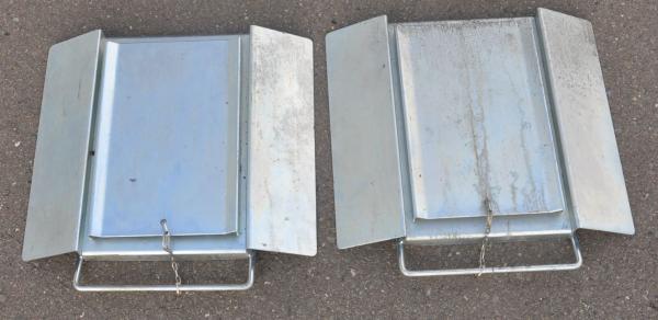 2 x Schiebeplatten Achsvermessung Achsmessstand Gleitfläche für John Bean