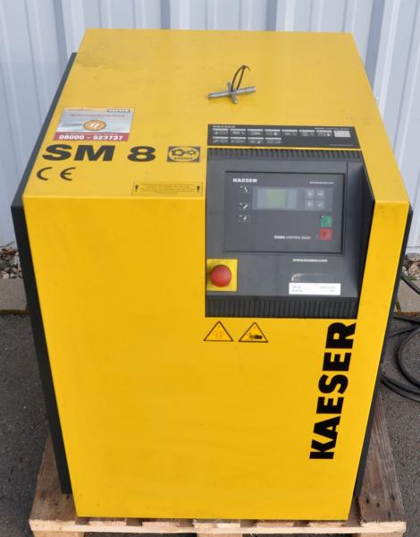 KAESER Schraubenkompressor SM 8 Kompressor Werkstattkompressor Druckluftanlage