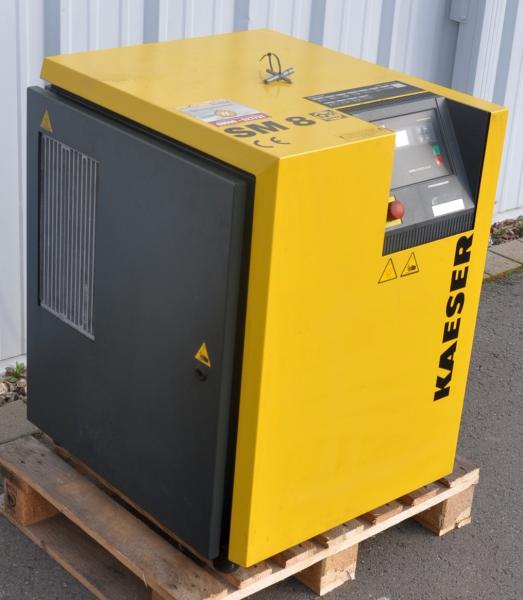 KAESER Schraubenkompressor SM 8 Kompressor Werkstattkompressor Druckluftanlage