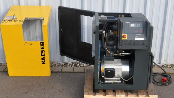 KAESER Schraubenkompressor SM 8 Kompressor Werkstattkompressor Druckluftanlage