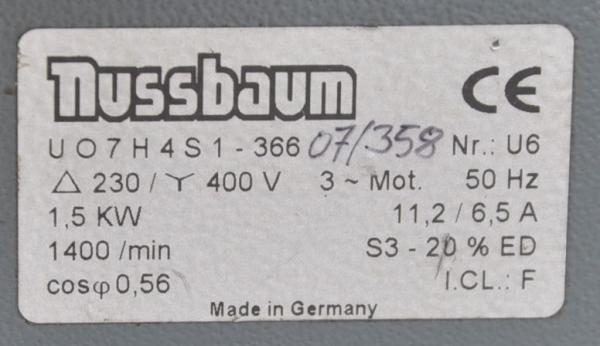 Nussbaum ATT Hydraulikaggregat SPL 3000 2 Säulen Hydraulik Hebebühnen Hubbühne
