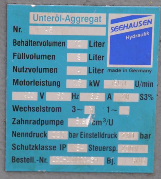 Nussbaum Hydraulikaggregat für SPL 3000 2 Säulen Hydraulik Hebebühnen ATT