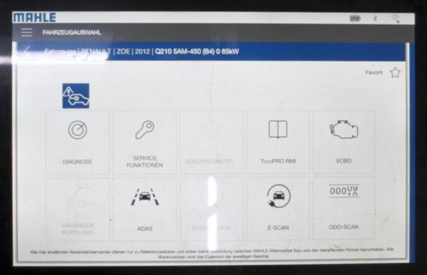 Mahle TechPro Digital ADAS Kamera & Sensor Kalibrationsgerät Justagegerät 5/2026