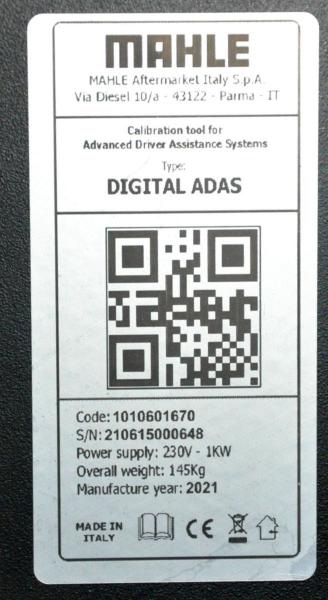 Mahle TechPro Digital ADAS Kamera & Sensor Kalibrationsgerät Justagegerät 5/2026