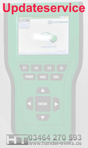 Update V.72 Hella Gutmann Mega Macs MM42 SE Updateservice Diagnosegerät