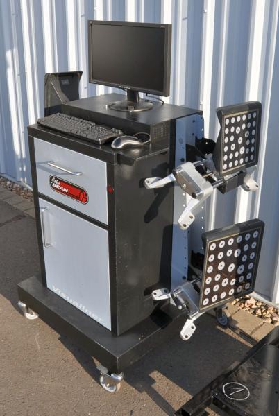 John Bean Visualiner 3D2 Lift Achsvermessung MOBIL Daten 2024 3D Achsmessstand