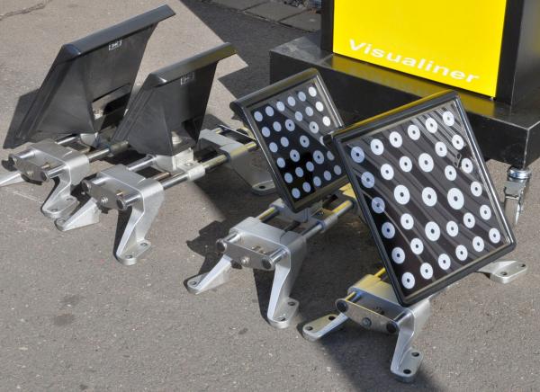 John Bean Visualiner 3D2 Lift Achsvermessung MOBIL Daten 2024 3D Achsmessstand