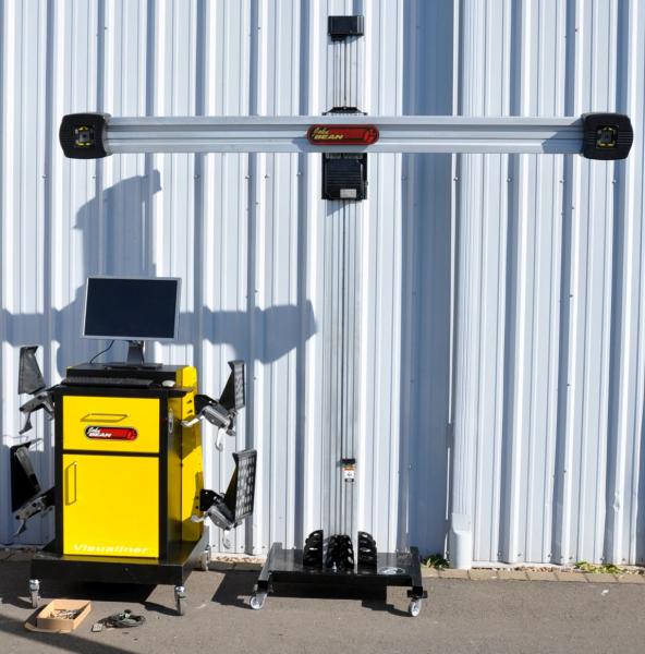 John Bean Visualiner 3D2 Lift Achsvermessung MOBIL Daten 2024 3D Achsmessstand