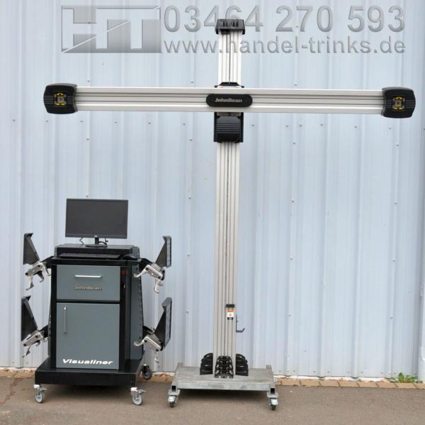 John Bean Visualiner 3D2 Lift Achsvermessung MOBIL Daten 2024 3D Achsmessstand