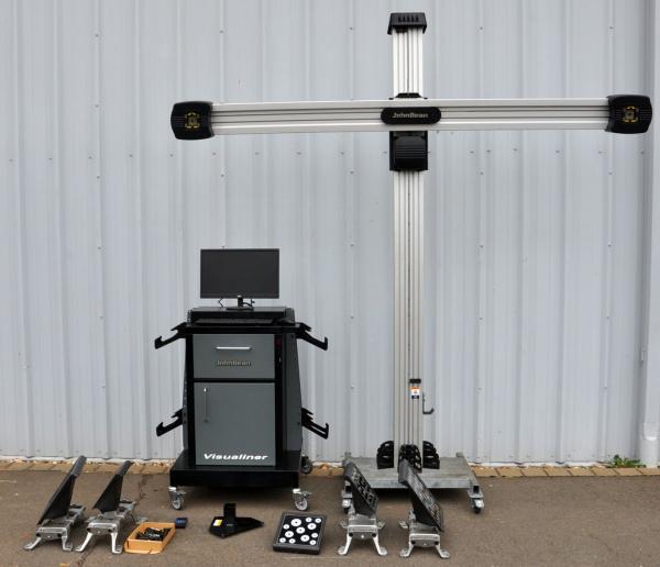 John Bean Visualiner 3D2 Lift Achsvermessung MOBIL Daten 2024 3D Achsmessstand