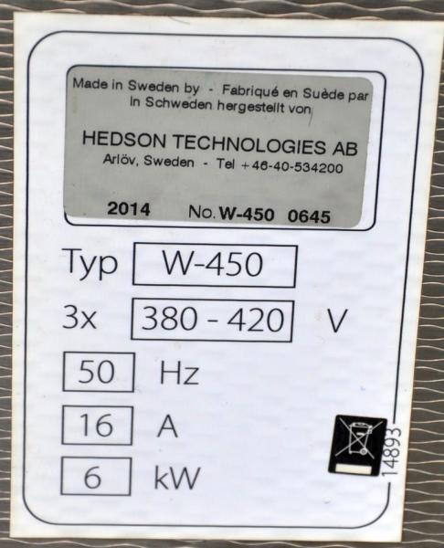 Drester W-450 Hedson Radwaschmaschine Radwaschmaschine Hochdruckreiniger Felgen