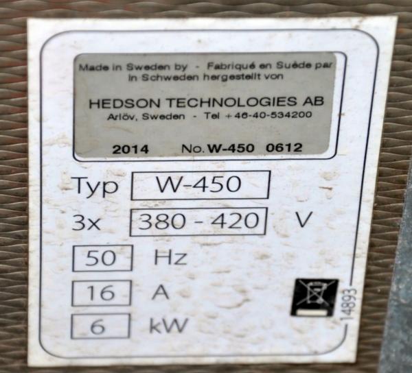 Drester W-450 Hedson Radwaschmaschine Radwaschmaschine Hochdruckreiniger Felgen