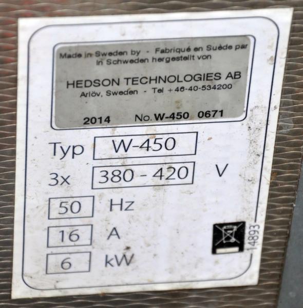 Drester W-450 Hedson Radwaschmaschine Radwaschmaschine Hochdruckreiniger Felgen