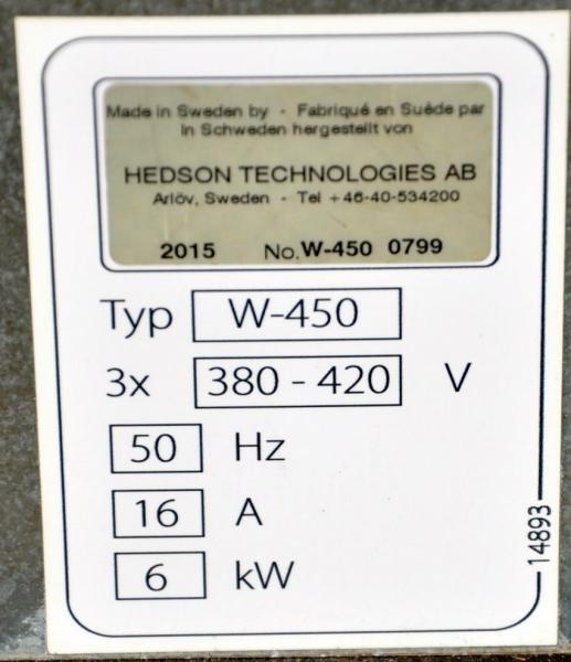 Drester W-450 Hedson Radwaschmaschine Radwaschmaschine Hochdruckreiniger Felgen